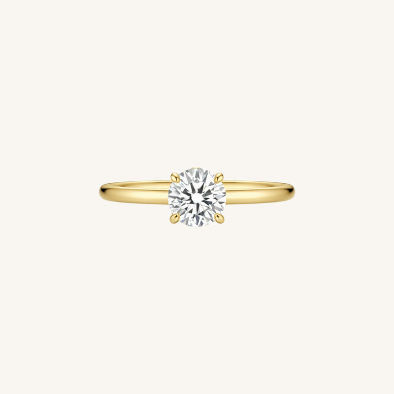 Classic Solitaire Ring - Round